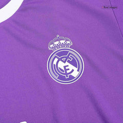 Męska Koszulka Retro Wyjazdowa Real Madrid RONALDO #7 2016/17 z Długim Rękawem - Topowe Koszulki Pilkarskie Sklep Internetowy