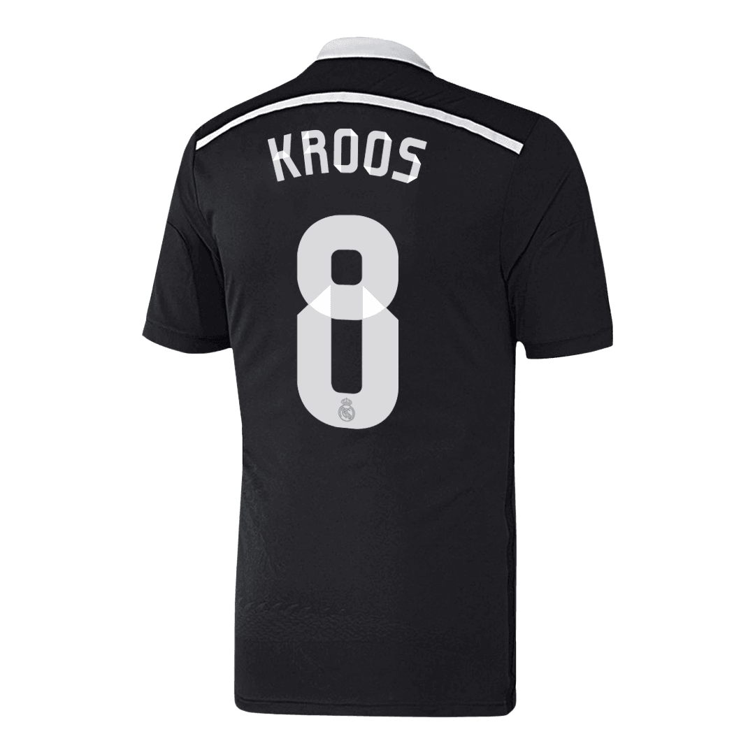 Męska Koszulka Retro Trzecia Wyjazdowa Real Madrid KROOS #8 2014/15 - Topowe Koszulki Pilkarskie Sklep Internetowy