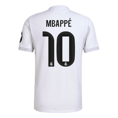 Męska Koszulka Domowa Real Madryt MBAPPÉ #10 Wersja Piłkarska 2025/26 - Slim Fit - Topowe Koszulki Pilkarskie Sklep Internetowy