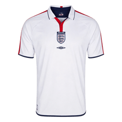Męska Koszulka Retro Domowa England 2004