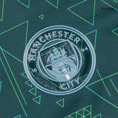 Dziecięcy Zestaw Manchester City (Koszulka+Spodenki) 2025/26