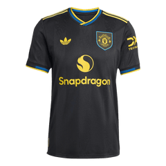 Męska Koszulka Trzecia Wyjazdowa Manchester United Wersja Piłkarska 2025/26 - Slim Fit