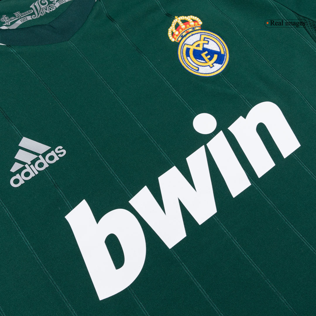 Męska Koszulka Retro Trzecia Wyjazdowa Real Madrid 2012/13 z Długim Rękawem