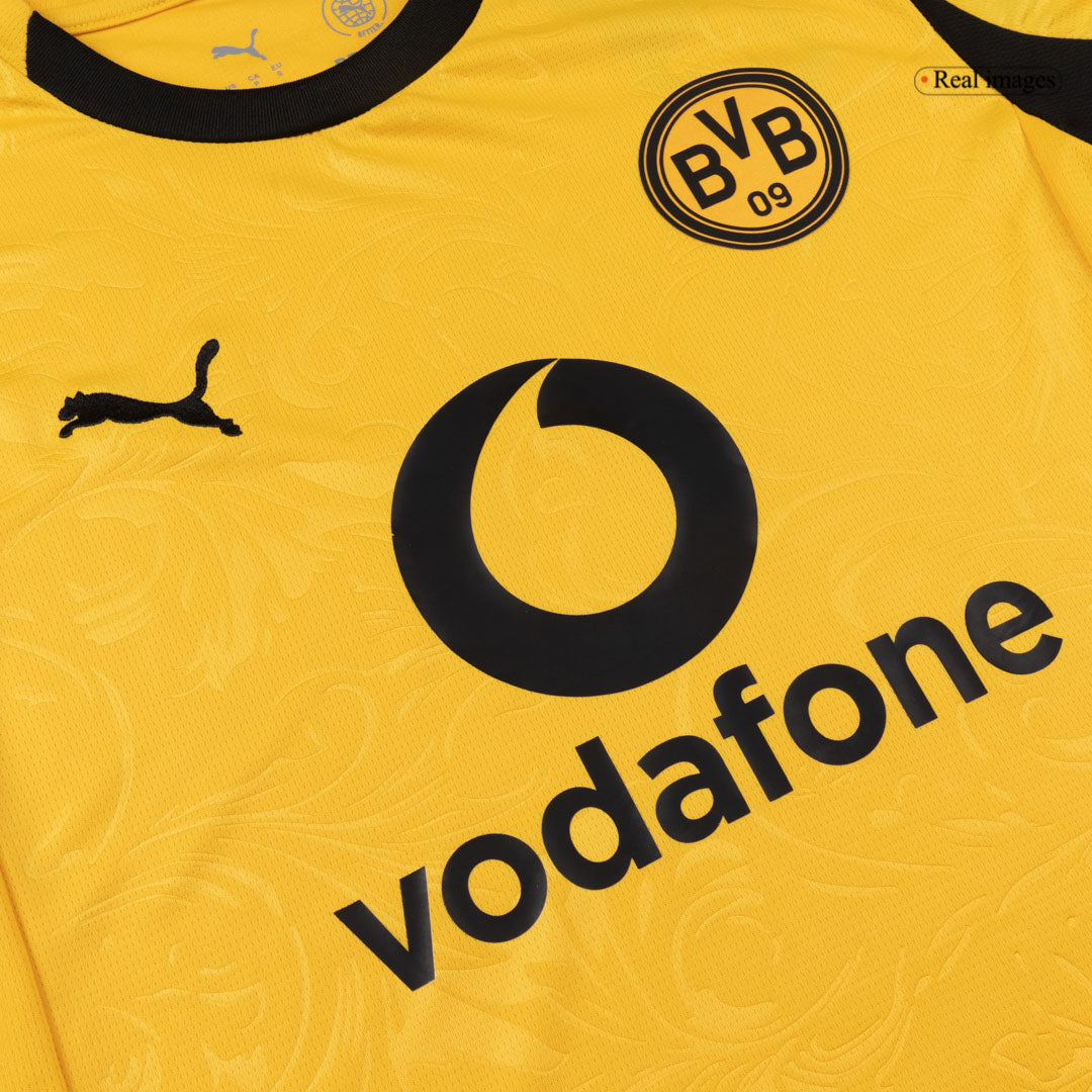 Męska Koszulka Domowa Borussia Dortmund 2025/26 - Cup
