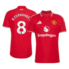 Męska domowa koszulka Manchesteru United 2026/27 – B. FERNANDES #8 (wersja zawodnicza)