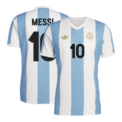 Męska Koszulka Argentyna MESSI #10 2024 - 50th Anniversary - Topowe Koszulki Pilkarskie Sklep Internetowy