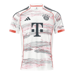 Męska Koszulka Wyjazdowa Bayern Munich UPAMECANO #2 2025/26 - Topowe Koszulki Pilkarskie Sklep Internetowy