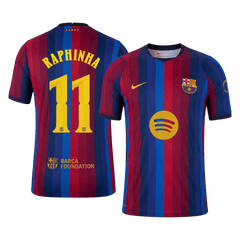 Męska domowa koszulka FC Barcelony 2026/27 – RAPHINHA #11 (wersja zawodnicza, UCL)