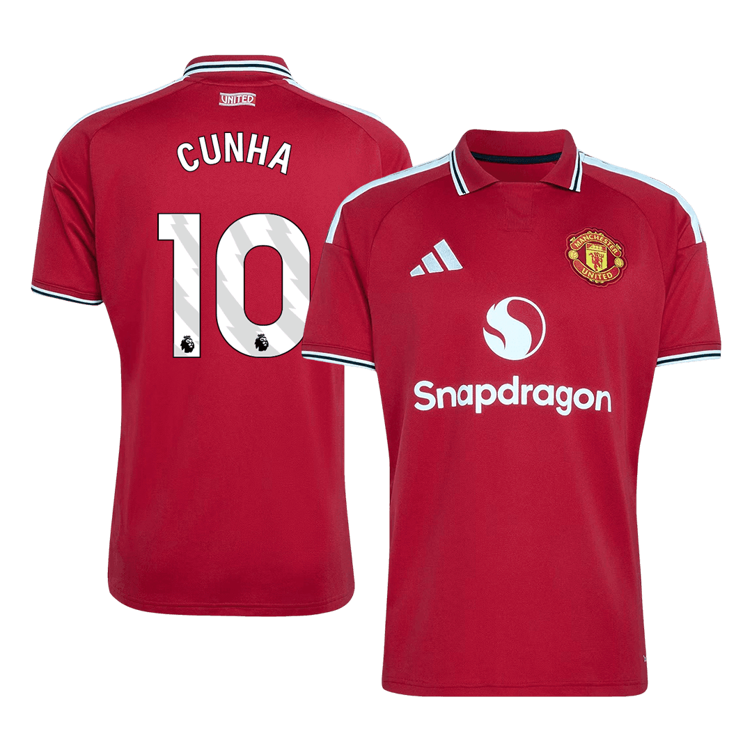 Męska domowa koszulka Manchesteru United 2026/27 – CUNHA #10