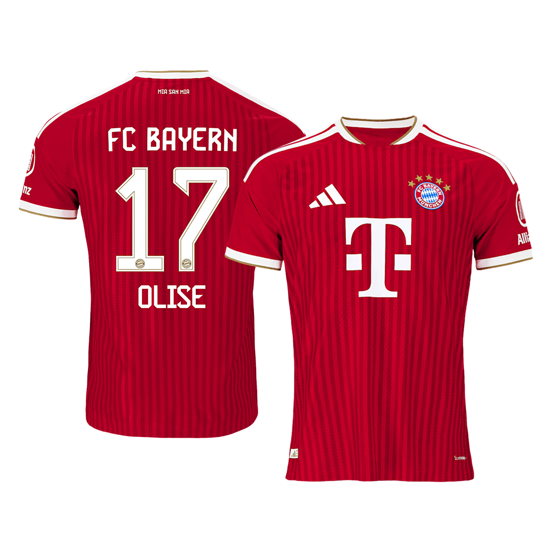 Męska domowa koszulka Bayernu Monachium 2026/27 – OLISE #17 (wersja zawodnicza)