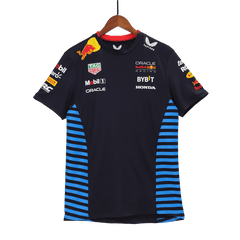 Męska Koszulka Red Bull F1 Racing Team Set Up 2024 - Wyprzedaż Sezonowa - Topowe Koszulki Pilkarskie Sklep Internetowy