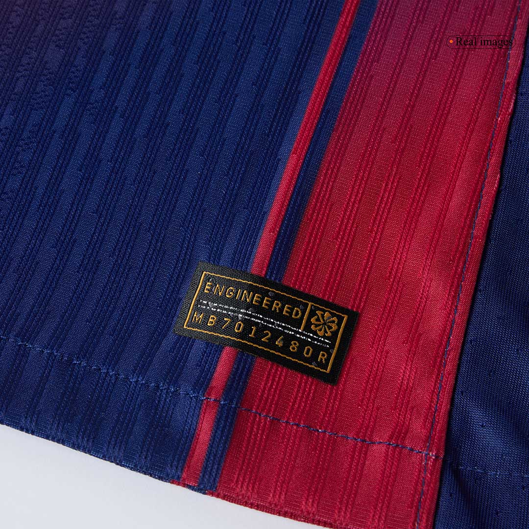 Męska Koszulka Domowa Barcelona ROONY #19 Wersja Piłkarska 2025/26 - UCL - Slim Fit