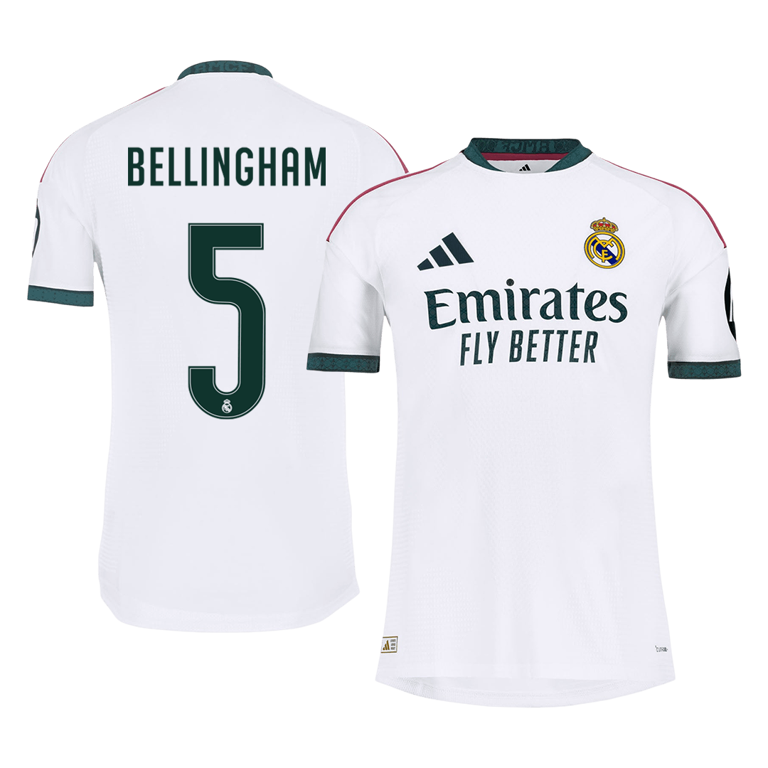 Męska domowa koszulka Realu Madryt 2026/27 – BELLINGHAM #5 (wersja zawodnicza)
