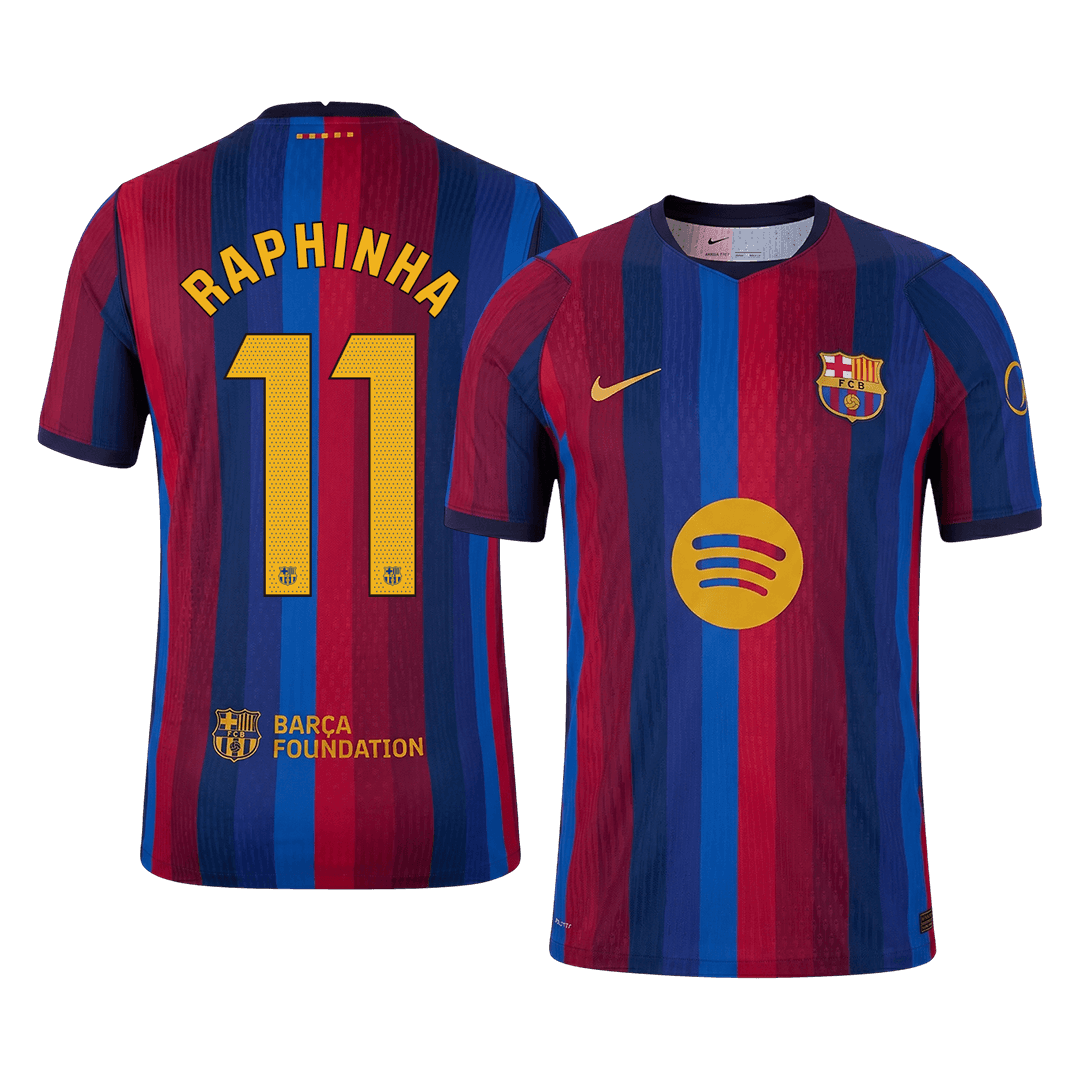 Męska domowa koszulka FC Barcelony 2026/27 – RAPHINHA #11 (wersja zawodnicza)