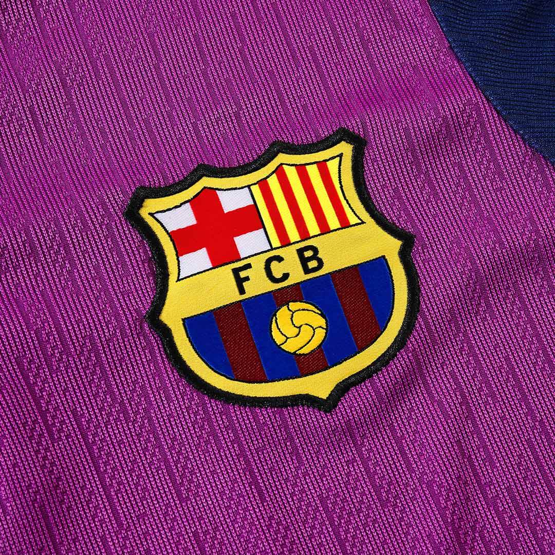 Męski Zestaw Treningowy Barcelona (Kurtka+Spodnie) 2025/26 - Topowe Koszulki Pilkarskie Sklep Internetowy