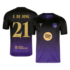 Męska wyjazdowa koszulka FC Barcelony 2026/27 – F. DE JONG #21 (UCL)